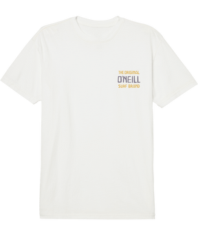 O'Neill Daily Grind Tee in Off White - BoardCo