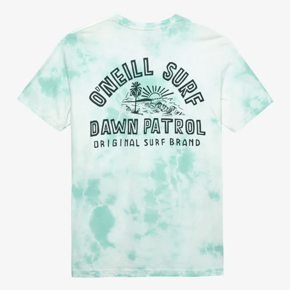 O'Neill Dawn Patrol Tee in Turquoise Tie Dye - BoardCo