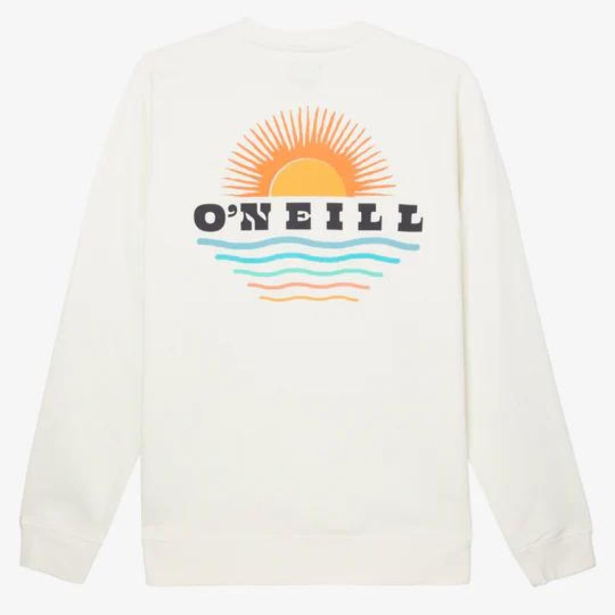 O'Neill Fifty Two Crew Pullover Sweatshirt in Egg - BoardCo