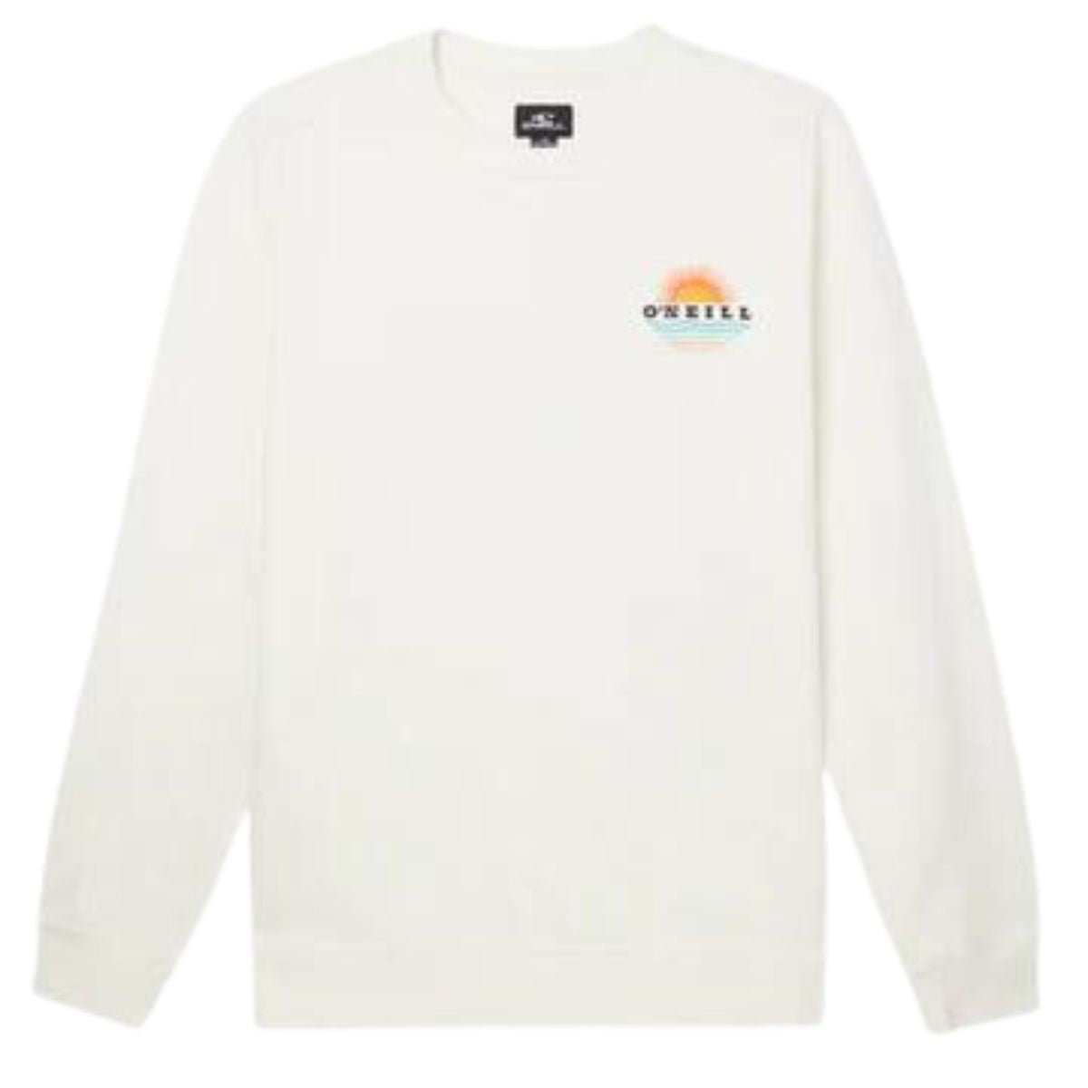 O'Neill Fifty Two Crew Pullover Sweatshirt in Egg - BoardCo