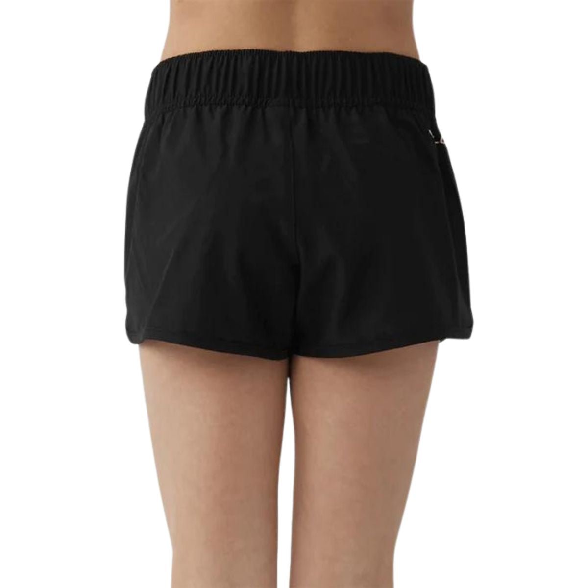 O'Neill Girls Lane Solid Stretch 2" Boardshort in Black - BoardCo