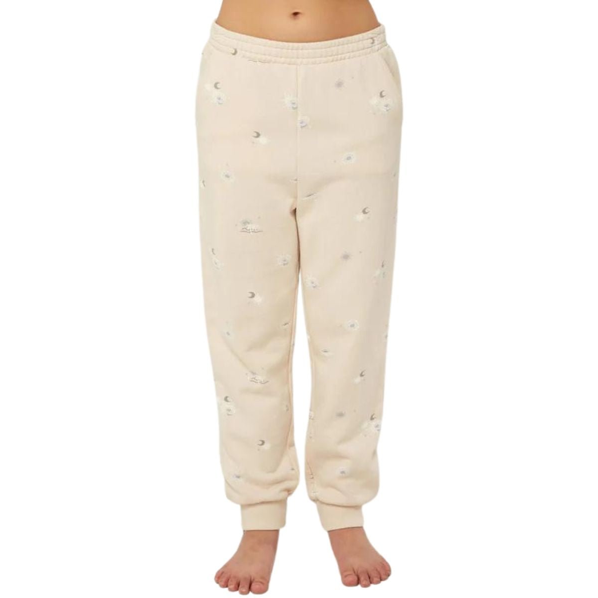 O'Neill Girls Marcie Sweatpants in Vanilla Cream - BoardCo