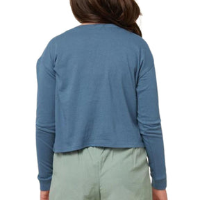 O'Neill Girls Quivers Long Sleeve Tee in China Blue - BoardCo