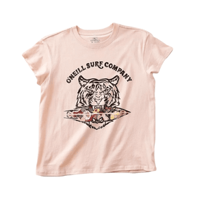 O'Neill Girls Rawr Tee in Blush - BoardCo