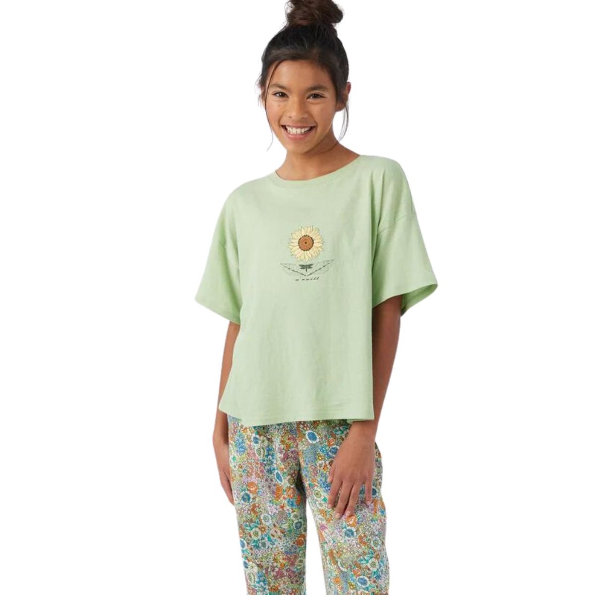 O'Neill Girls Sunflower Tee in Oasis - BoardCo