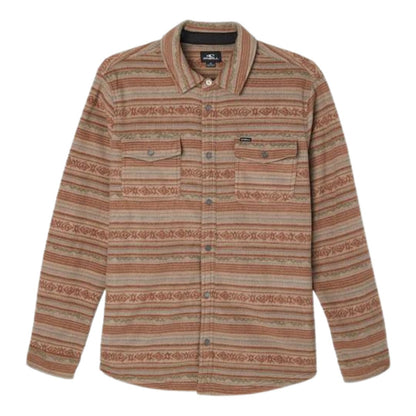 O'Neill Glacier Overshirt Superfleece in Khaki - BoardCo