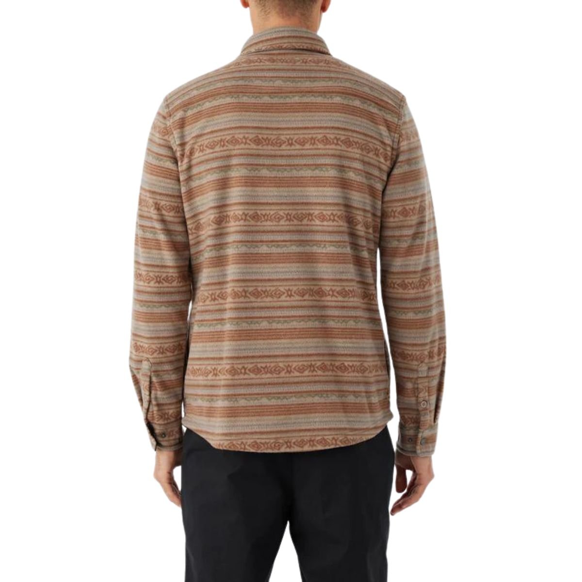 O'Neill Glacier Overshirt Superfleece in Khaki - BoardCo