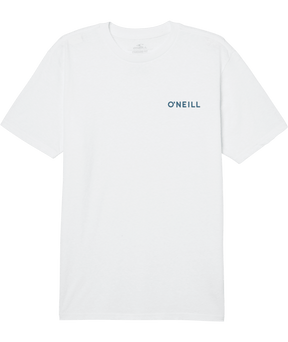 O'Neill Glassy Tee in White Heather - BoardCo