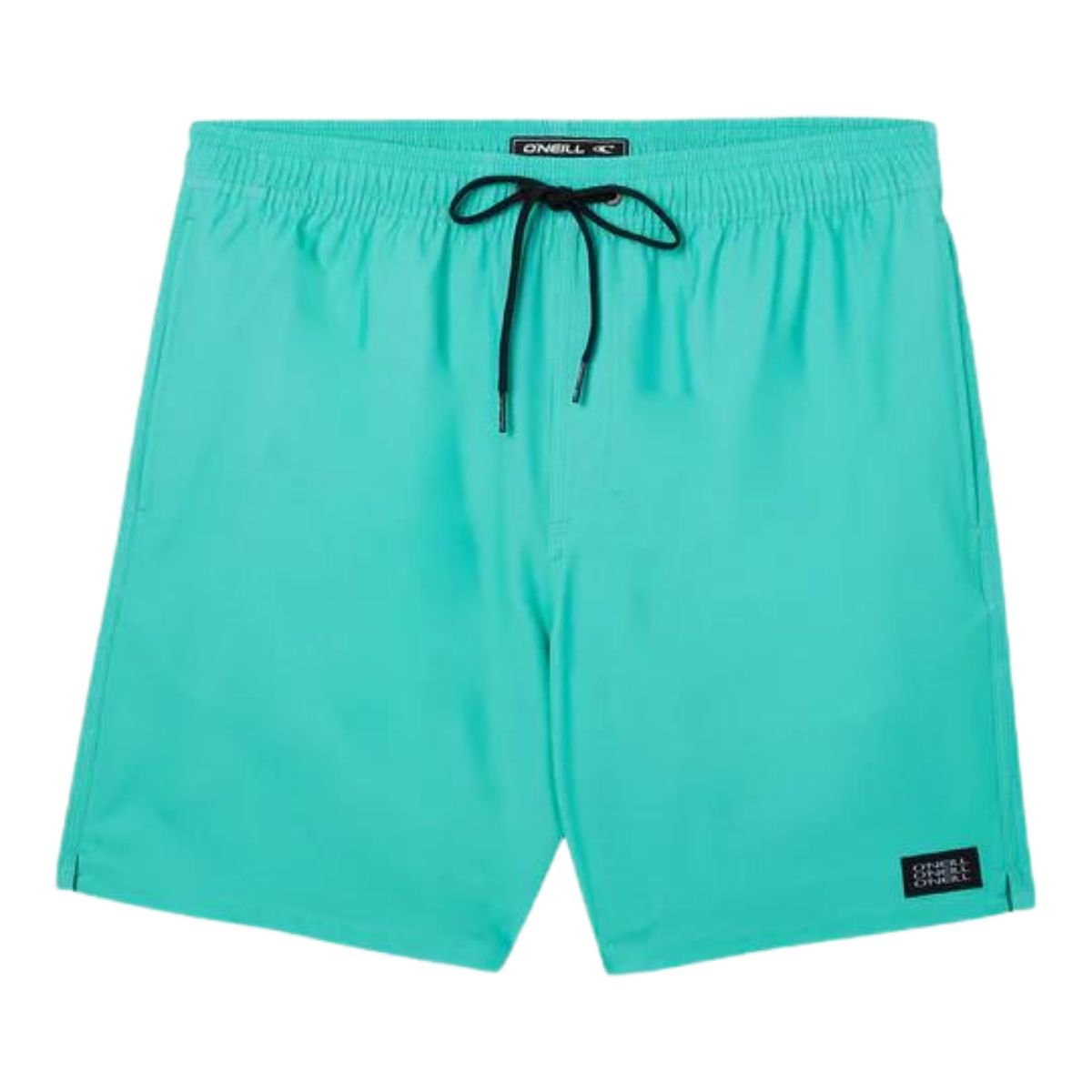 O'Neill Hermosa Solid E-Waist 17" Boardshorts in Aqua - BoardCo