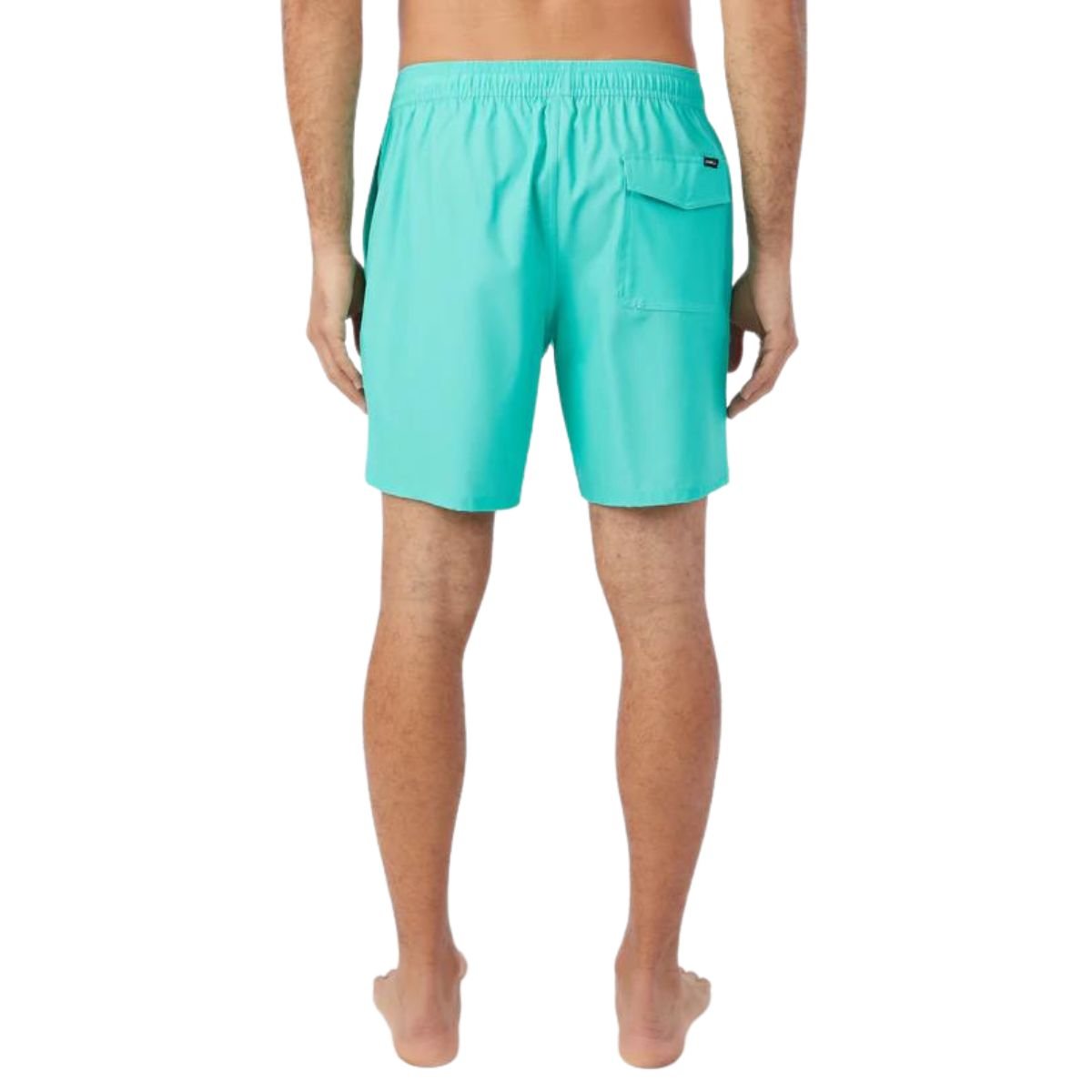 O'Neill Hermosa Solid E-Waist 17" Boardshorts in Aqua - BoardCo