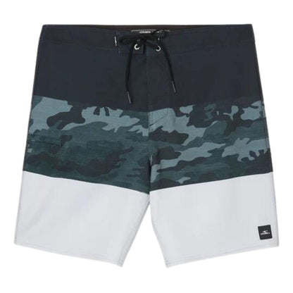 O'Neill Hyperfreak Heat Block 19" Boardshorts in Black Camo - BoardCo