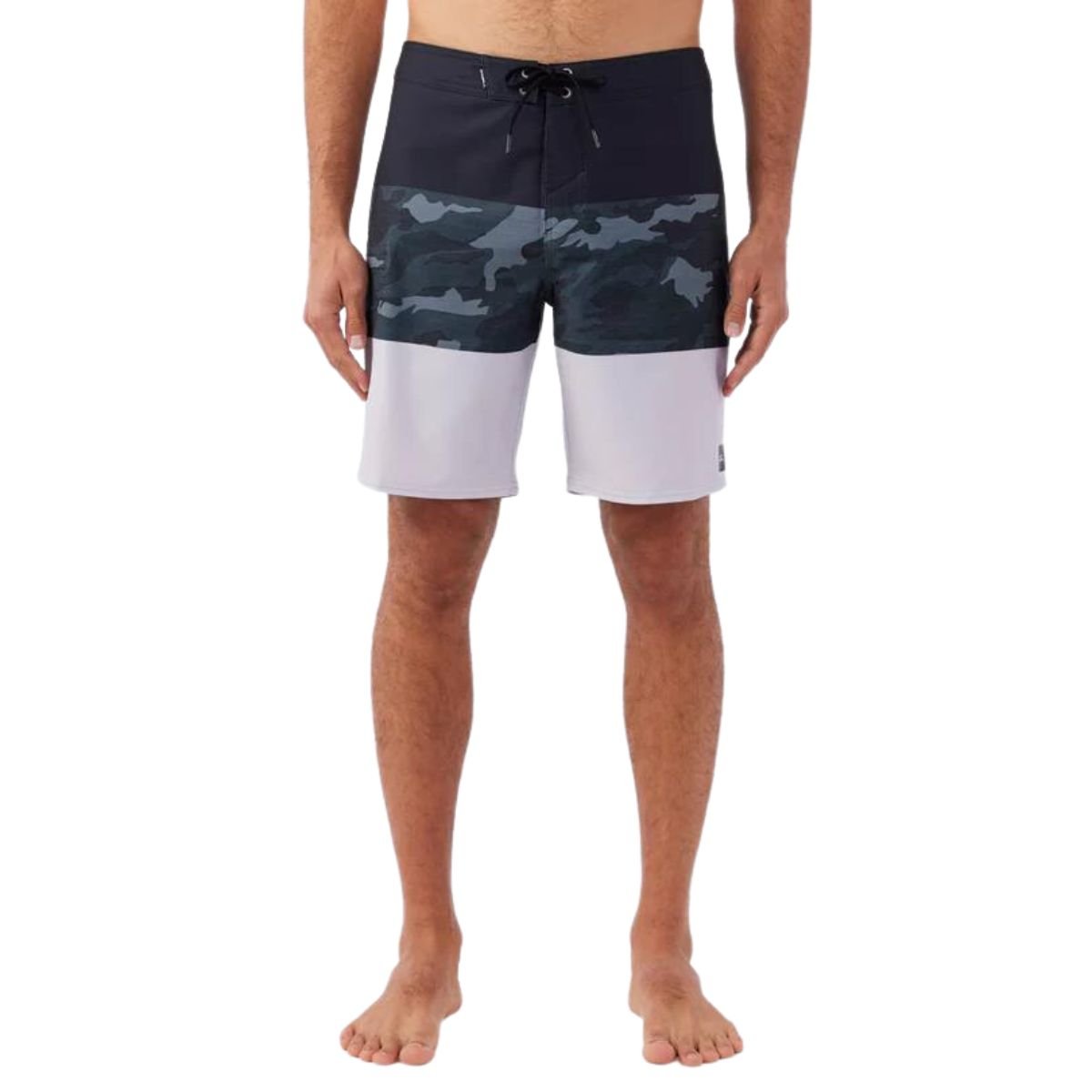 O'Neill Hyperfreak Heat Block 19" Boardshorts in Black Camo - BoardCo