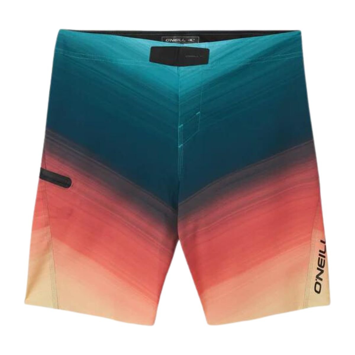 O'Neill Hyperfreak Hydro Comp Boardshorts in Hot Coral - BoardCo