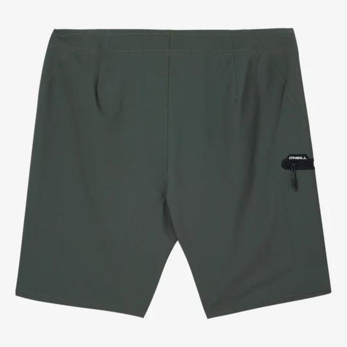 O'Neill Hyperfreak Tech Solid 19" Boardshorts in Dark Olive - BoardCo
