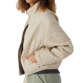 O'Neill Jaxson Quilted Jacket in Cement - BoardCo