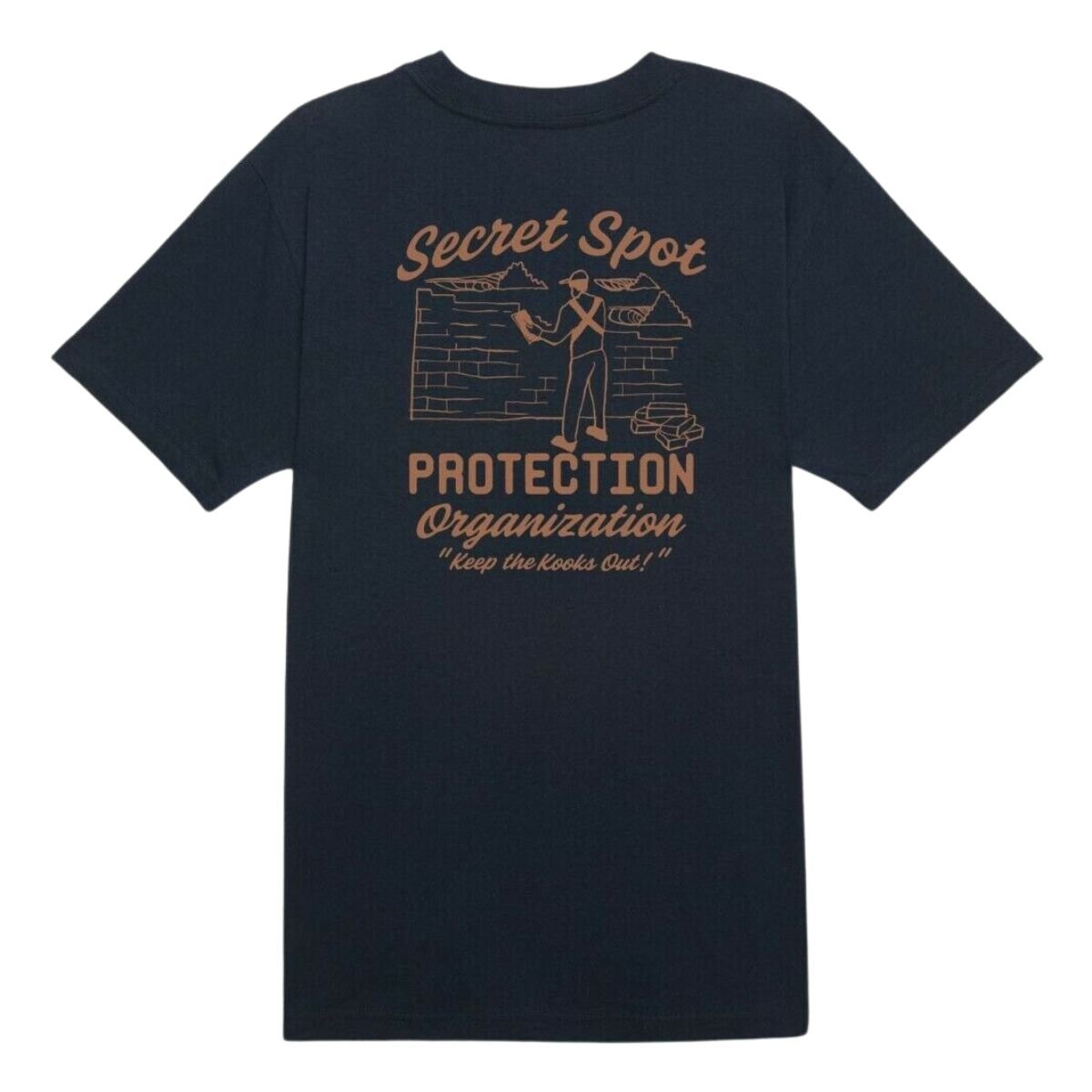 O'Neill Keep Out Men's Tee in New Navy - BoardCo
