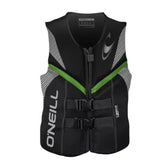 O'Neill Life Vest 2021 Reactor FZ USCG Black/Lunar/Dayglo - BoardCo