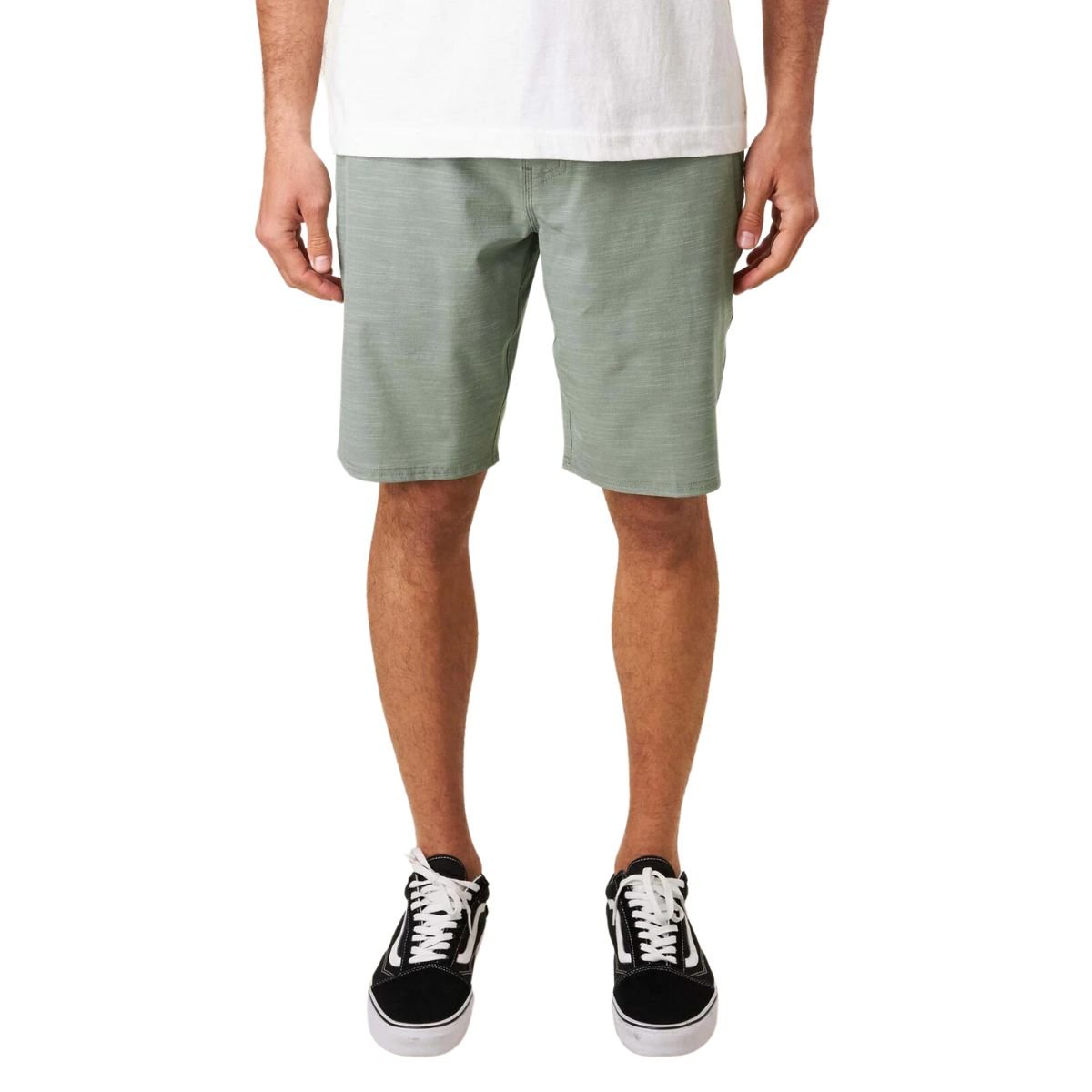 O'Neill Locked Slub Hybrid Short in Sage - BoardCo