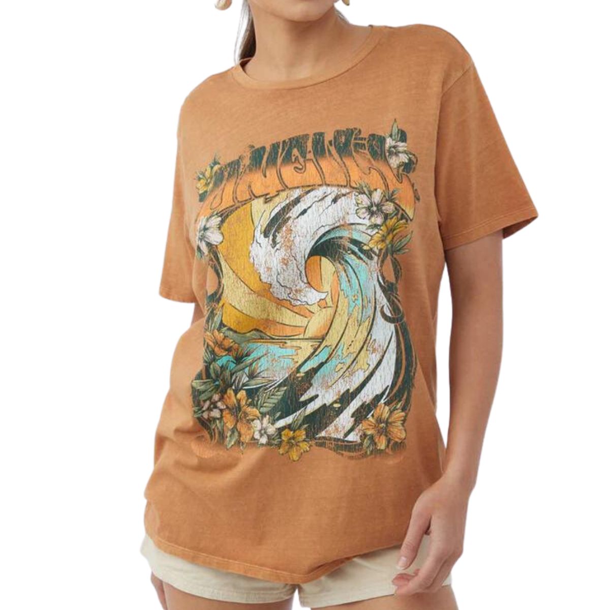 O'Neill North Shore Tee in Golden Brown - BoardCo