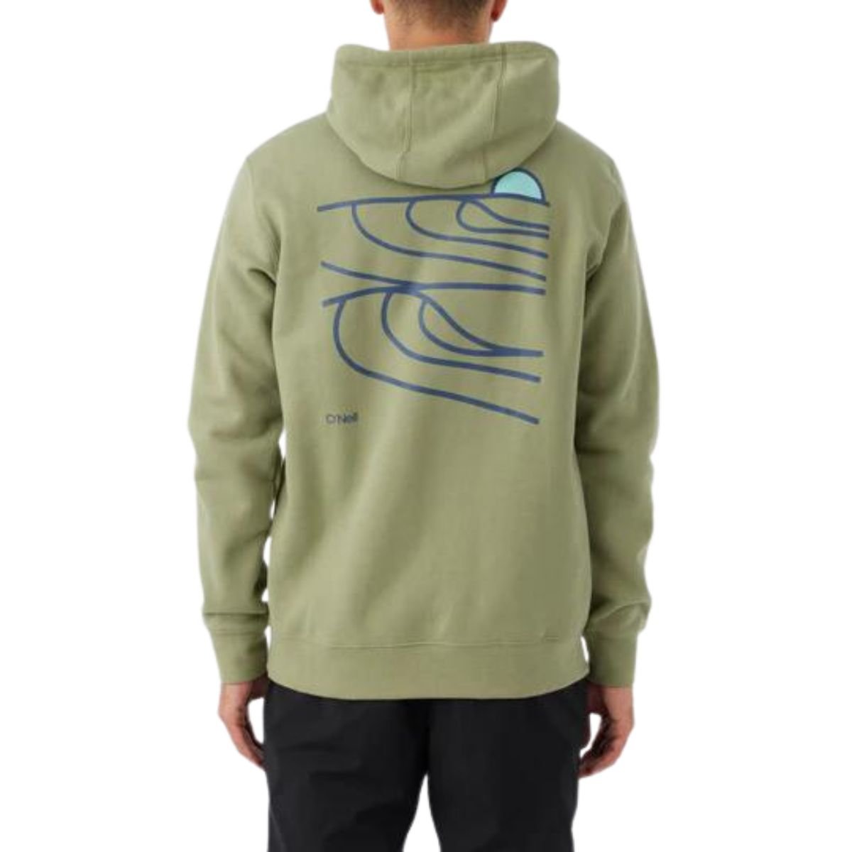 O'Neill OG Tidal Pullover Hoodie in Dust Green - BoardCo