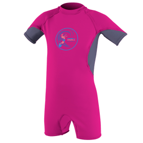 O'Neill Ozone Toddler S/S Spring Wetsuit in Berry/Dusk/White - BoardCo