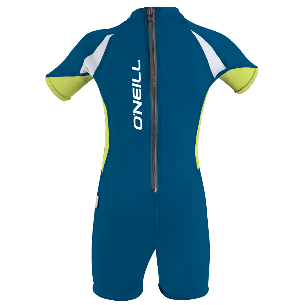 O'Neill Ozone Toddler S/S Spring Wetsuit in Blue/Lime/White - BoardCo