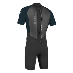 Oneill Reactor-2 2mm Back Zip Spring Wetsuit in Black and Slate - BoardCo