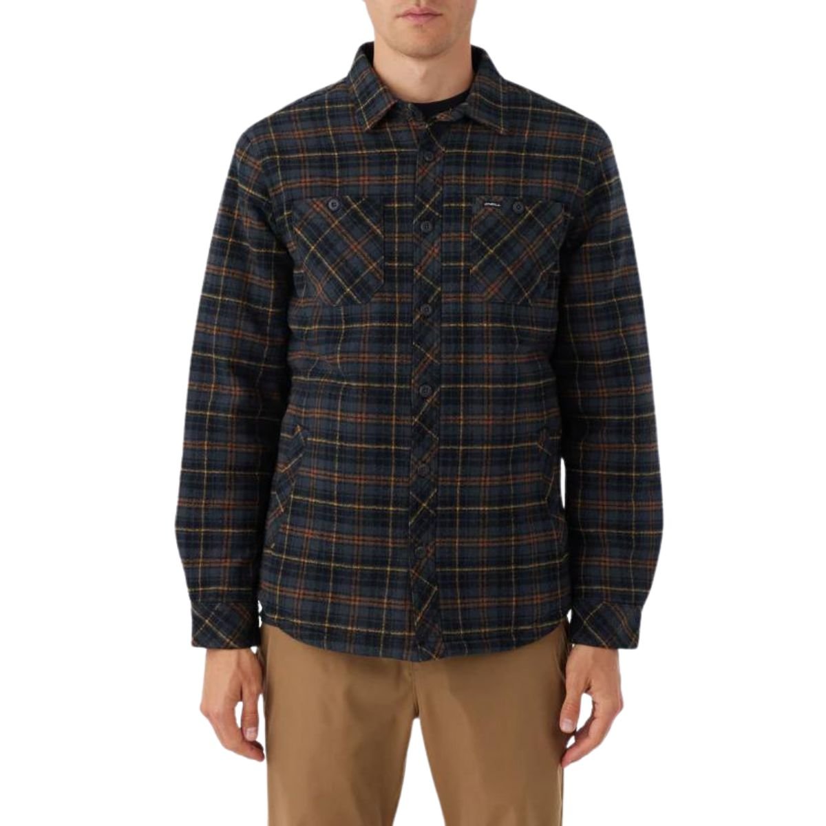 O'Neill Redmond Sherpa Jacket in Black - BoardCo