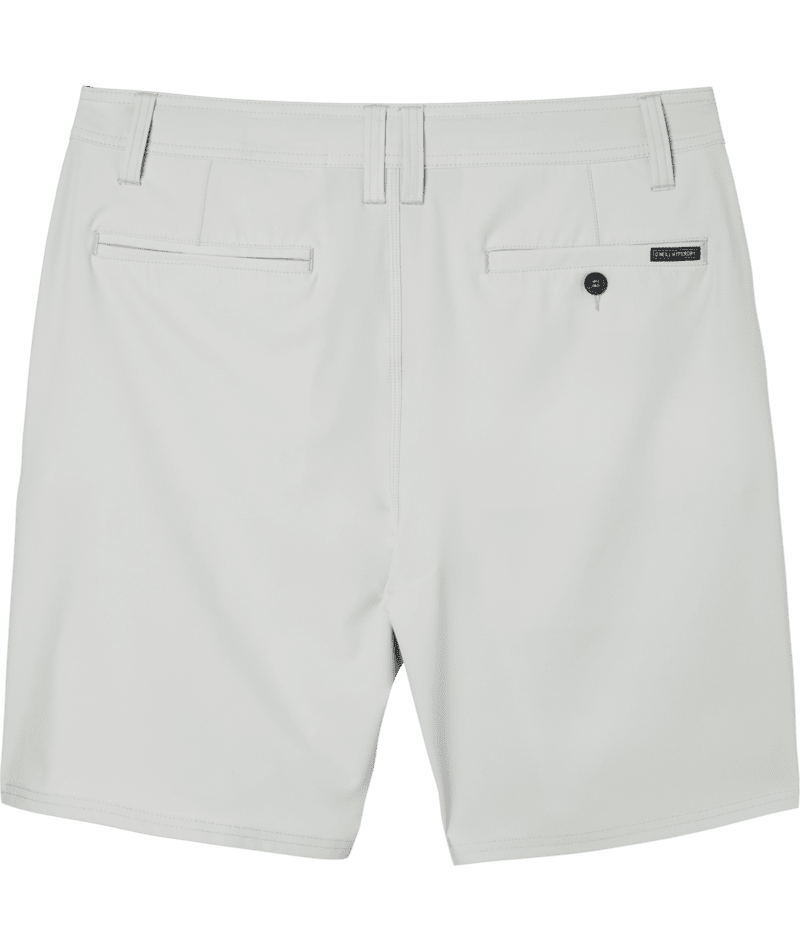O'Neill Reserve Heather 19" Hybrid Shorts in Fog - BoardCo