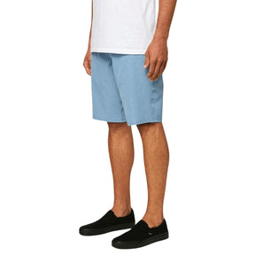 O'Neill Reserve Heather 21" Hybrid Shorts in Blue Shadow - BoardCo