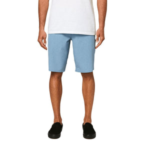 O'Neill Reserve Heather 21" Hybrid Shorts in Blue Shadow - BoardCo