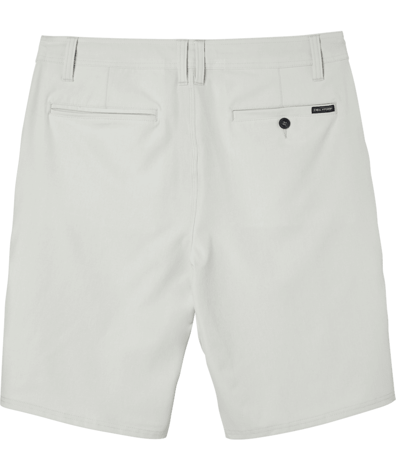 O'Neill Reserve Heather 21" Hybrid Shorts in Fog - BoardCo