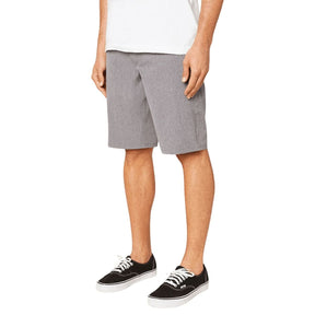 O'Neill Reserve Heather 21" Hybrid Shorts in Grey - BoardCo