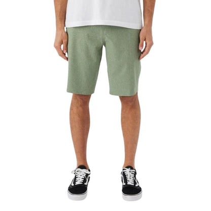 O'Neill Reserve Heather 21" Hybrid Shorts in Sage - BoardCo