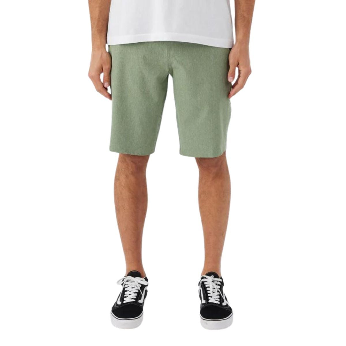 O'Neill Reserve Heather 21" Hybrid Shorts in Sage - BoardCo