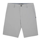 O'Neill Reserve Solid 21" Hybrid Shorts in Light Grey - BoardCo