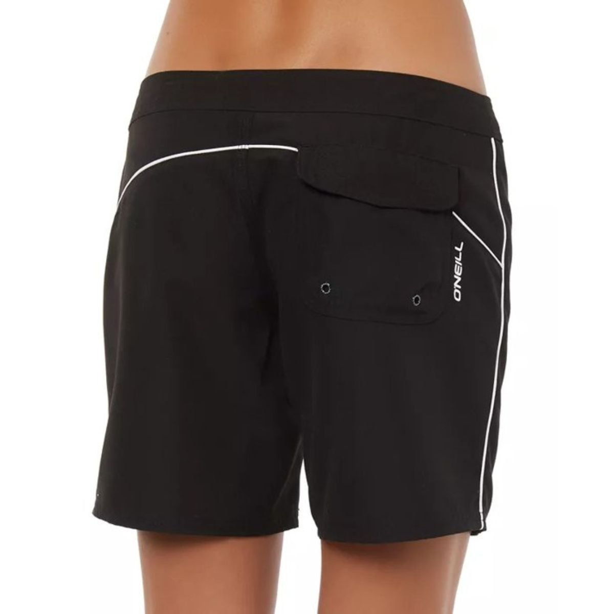 O'Neill Salt Water 7" Boardshort in Black - BoardCo