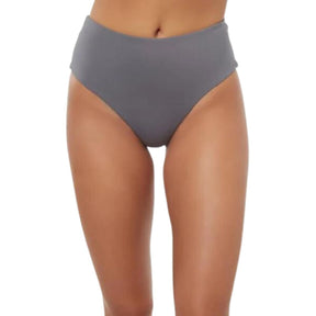 O'Neill Salt Water Solids Hi-Waisted Bikini Bottom in Dusk - BoardCo