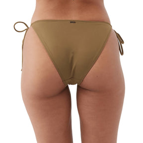 O'Neill Saltwater Solids Maracas Bikini Bottoms in Olive - BoardCo