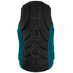 O'Neill Slasher Comp Vest in Black/Tidepool - BoardCo