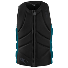 O'Neill Slasher Comp Vest in Black/Tidepool - BoardCo