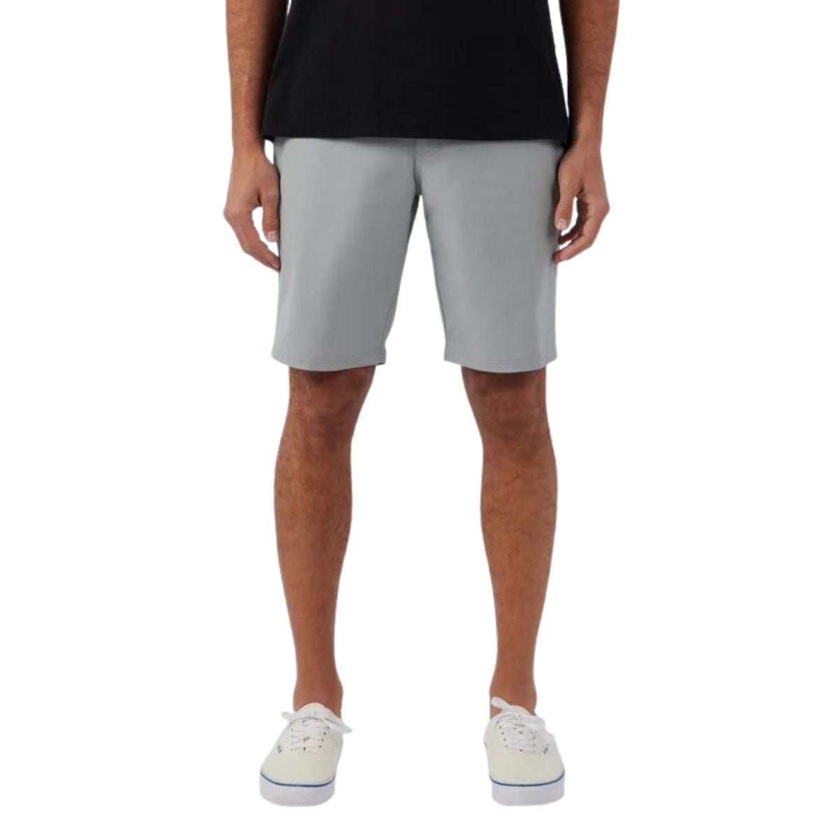 O'Neill Stockton 20" Hybrid Shorts in Light Grey - BoardCo