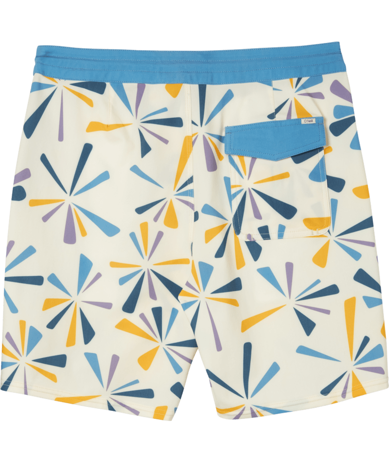 O'Neill Sunburst Cruzer Boardshort in Cream - BoardCo