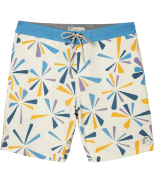 O'Neill Sunburst Cruzer Boardshort in Cream - BoardCo