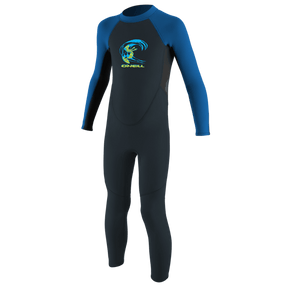 O'Neill Toddler Reactor-2 2mm BZ Full Wetsuit in Slate/Black/Ocean - BoardCo
