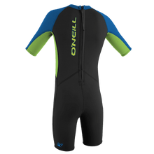 O'Neill Toddler Reactor-2 2mm BZ Spring Wetsuit in Black/Ocean/Slate - BoardCo