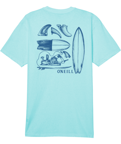 O'Neill Tools Tee in Turquoise Heather - BoardCo