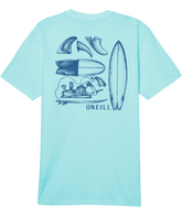 O'Neill Tools Tee in Turquoise Heather - BoardCo