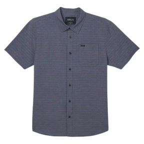O'Neill TRVLR Traverse Stripe Shirt in Black - BoardCo