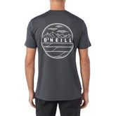 O'Neill TRVLR UPF Tee in Heather Black - BoardCo